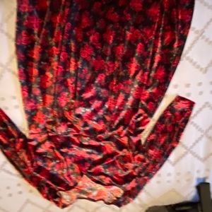 Torrid red rose dress